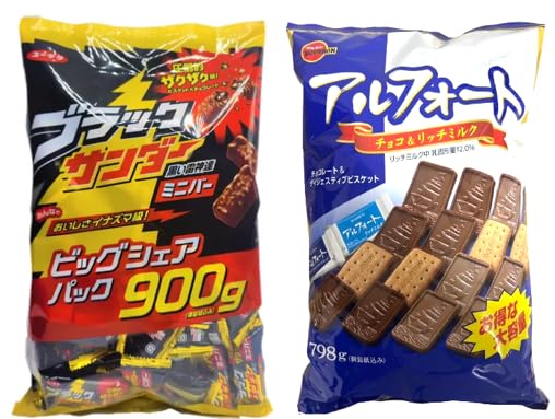 【アルフォート増量798ｇ】ブラックサンダー/アルフォート ビッグシェアパック 4,420円