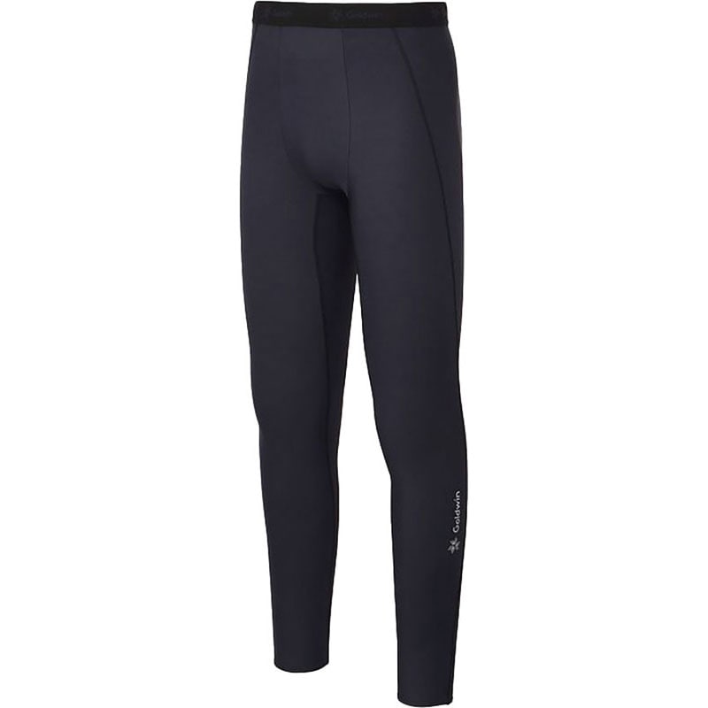 C3fit(シースリーフィット) コウデンシ ウォームロングタイツ ボディーケア ストレッチパンツ (gcj62355-bk) 