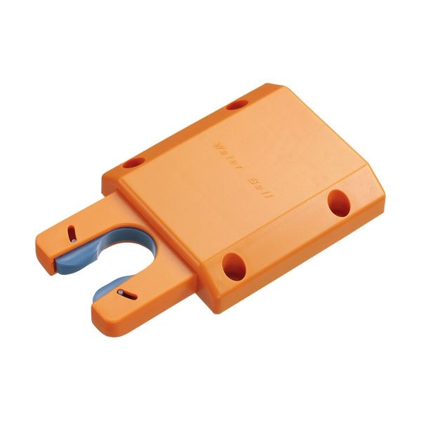 （まとめ）ディーエルエム 後付けプッシュ式ステッキホルダー ステッキjam オレンジ JU-ST00008 1個 3セット