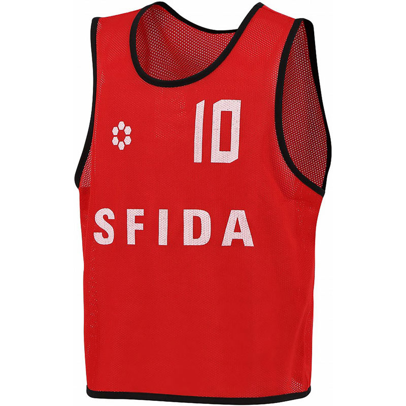 SFIDA TEAM BIBS フットサル ビブス (sh24g02-red)