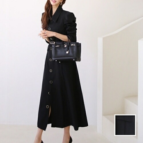 アウター コート 韓国 ファッション レディース 秋 冬 ブライダル お呼ばれ コーデ 成人式 二次会 同窓会 20代 30代 40代 50代 2025 コートワンピース風 パフスリーブ ステンカ