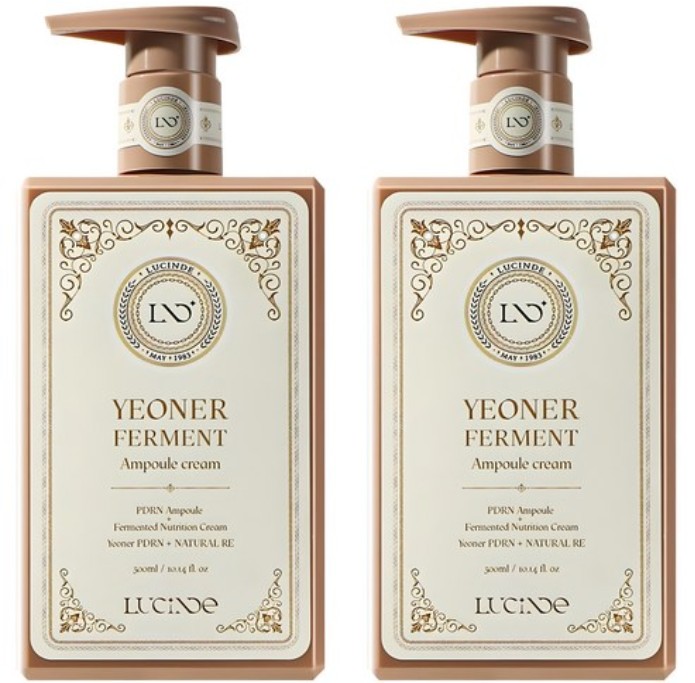 PDRN 特許発酵アンプルクリーム（300ml × 2個セット）