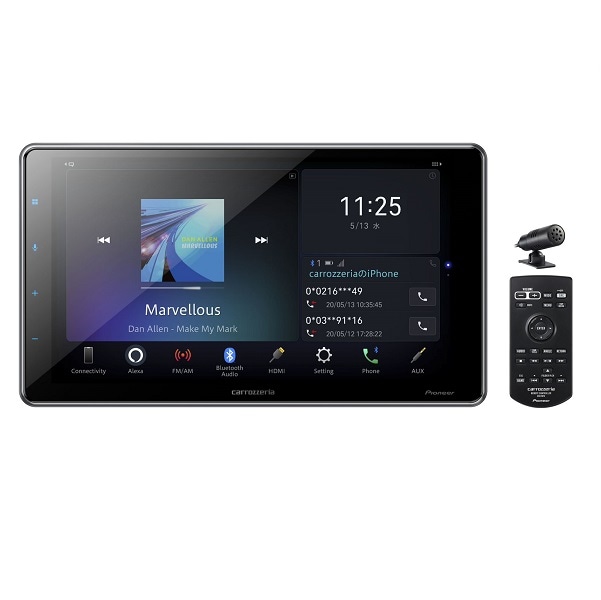 パイオニア 9V型ディスプレイオーディオHD/Bluetooth/USB/チューナー・DSPメインユニット(1DIN) DMHSF700