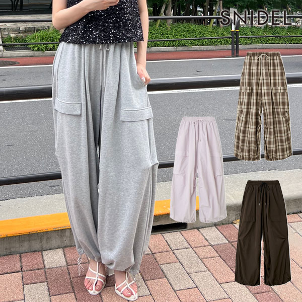 ワイドデザインパンツ フルレングス swfp254280