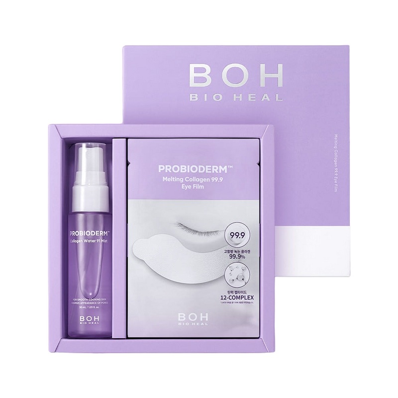 バイオヒルボプロバイオダムメルティングコラーゲン99.9アイフィルム28回分（一ヶ月使用）+（追加プレゼント）コラーゲンウォーターミスト30ml