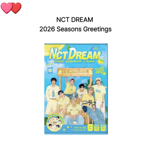 [特典]NCT DREAM 2026 Seasons Greetings