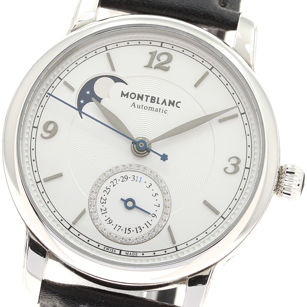 モンブラン MONTBLANC 7501/119959 スターレガシー ダイヤ 自動巻き メンズ 良品 内箱付き_943113【中古】