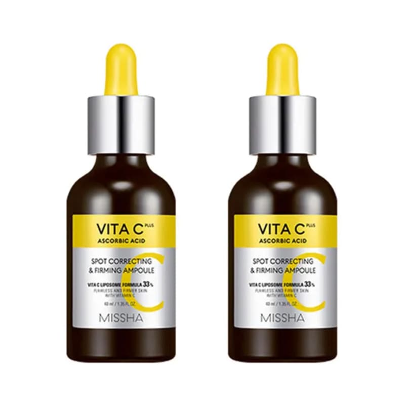 [1+1] ビタシープラススポットコレクティング&ファーミングアンプル 40ml+40ml / 韓国コスメ