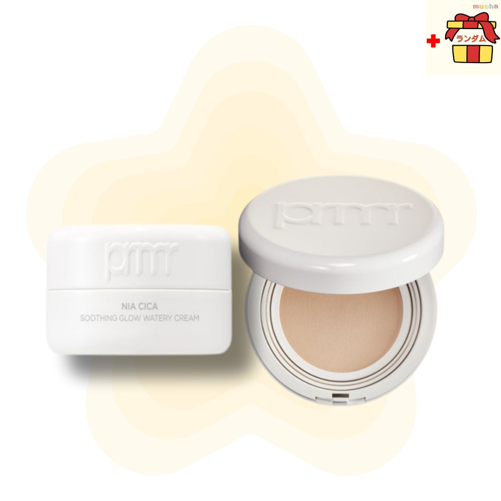 【韓国人気企画】ナイアシカ クリーム 30ml ＋ ナイアシカ クッション15g（SPF35, PA++）2種セット（オプション選択可）