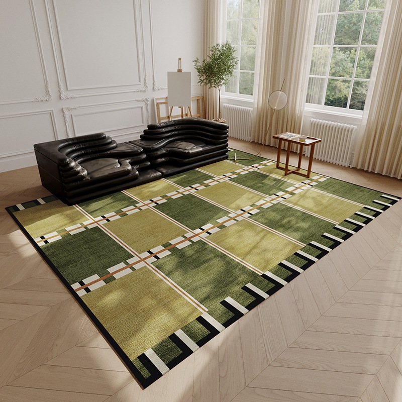 11 リビングルームフロアマットライトライトライトラグジュアリーソファーカーペット大エリアフルカーペットコーヒーテーブルマットベッドダート耐性のない洗濯ベッドサイドブランケット 2222