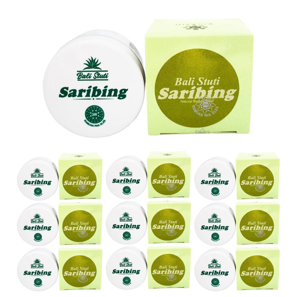 まとめ買いセット Pakoles パックオレス Bali Stuti サリビンクリーム 15g x １０個セット 海外直送品