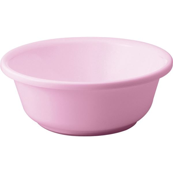 (40セット) シンプル 風呂桶/湯桶 (脚ゴム付き パステルピンク) 27×10.2cm 材質：PP 『HOME＆HOME』