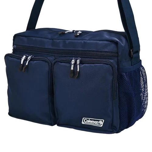 エツミ VCO-8783 ショルダーバッグL Colemanコラボ ネイビー