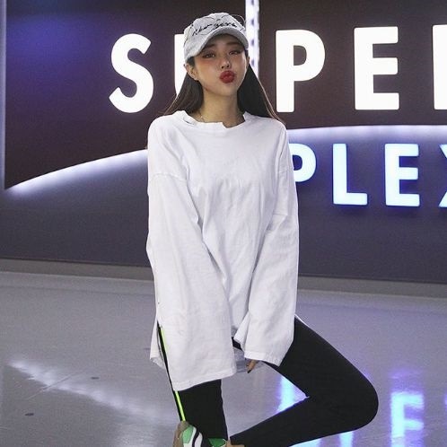 Tシャツ 長袖tシャツレディース レディース 長袖 カットソー クールなデザインのロゴ入り裏起毛トレーナー3色