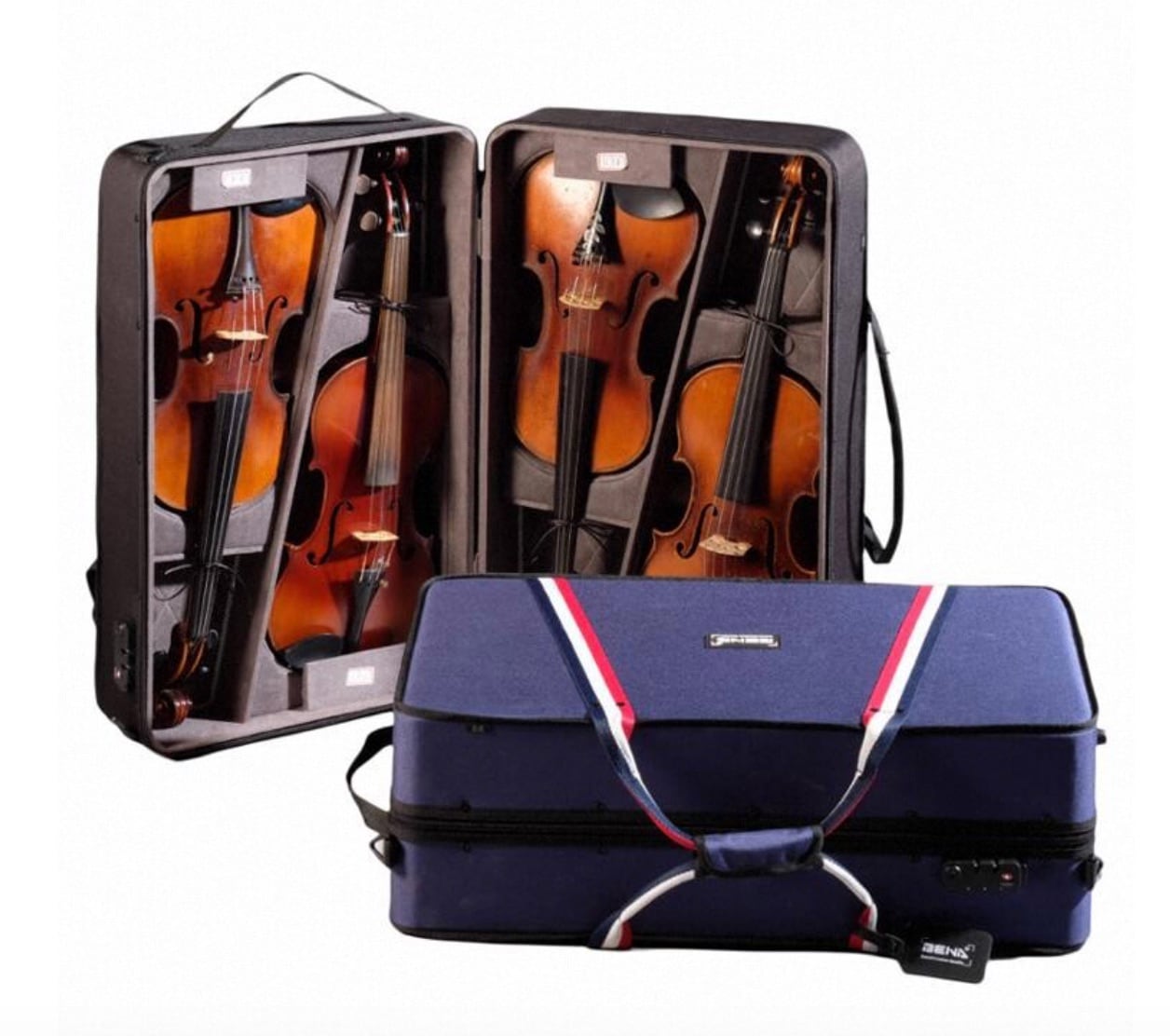 バイオリンの箱 4本入り 弦楽器保護箱