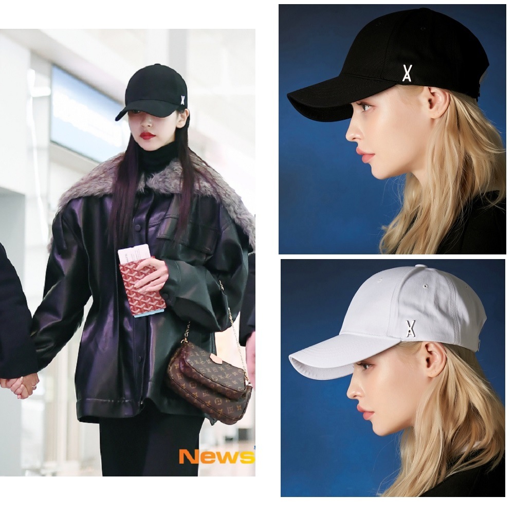 大人気TWICE着用STUD LOGO OVER-FIT BALL CAP _3色人気の