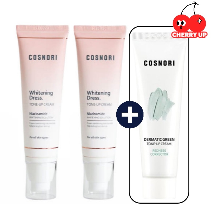 【本品2個＋グリーントーンアップ50ml付き】トーンアップベース ホワイトリングドレス トーンアップクリーム50ml+50ml化粧下地 / トーンアップクリーム/ 下地 / ノーファンデ化粧下地 ツヤ 5,274円