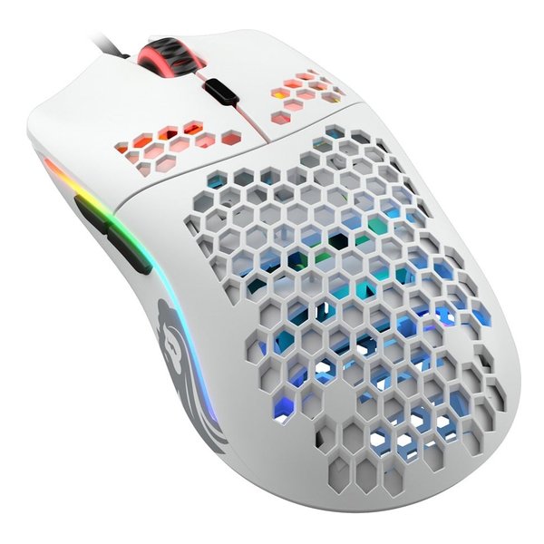 Glorious Model O- Mouse Regular 軽量ゲーミングマウス マットホワイト GOM-WHITE