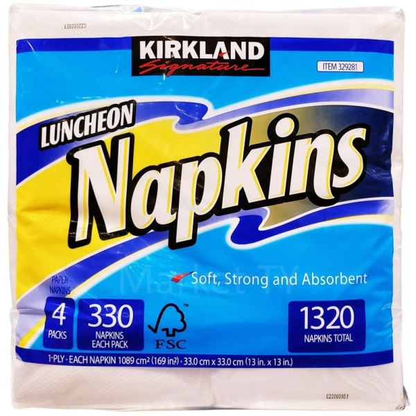 カークランド シグネチャー テーブルナプキンx2セット テーブル紙/テーブル紙 パーティー カクテル ホーム カートレンド