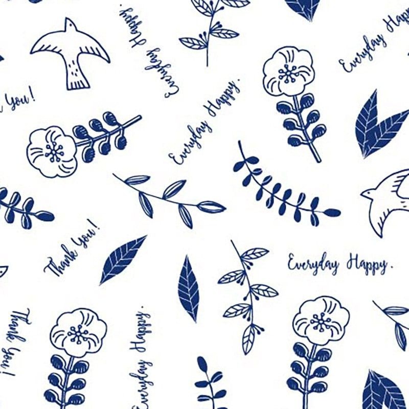 （まとめ買い）シモジマ HEIKO 包装紙 パターン柄 半才並口 クッカ 100枚 757x530mm ラッピング用品 002200306 [x3セット]