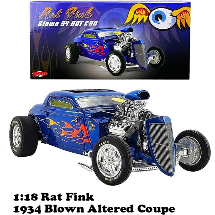 ACME 1:18 Rat Fink 1934 Blown Altered Coupe ラットフィンク