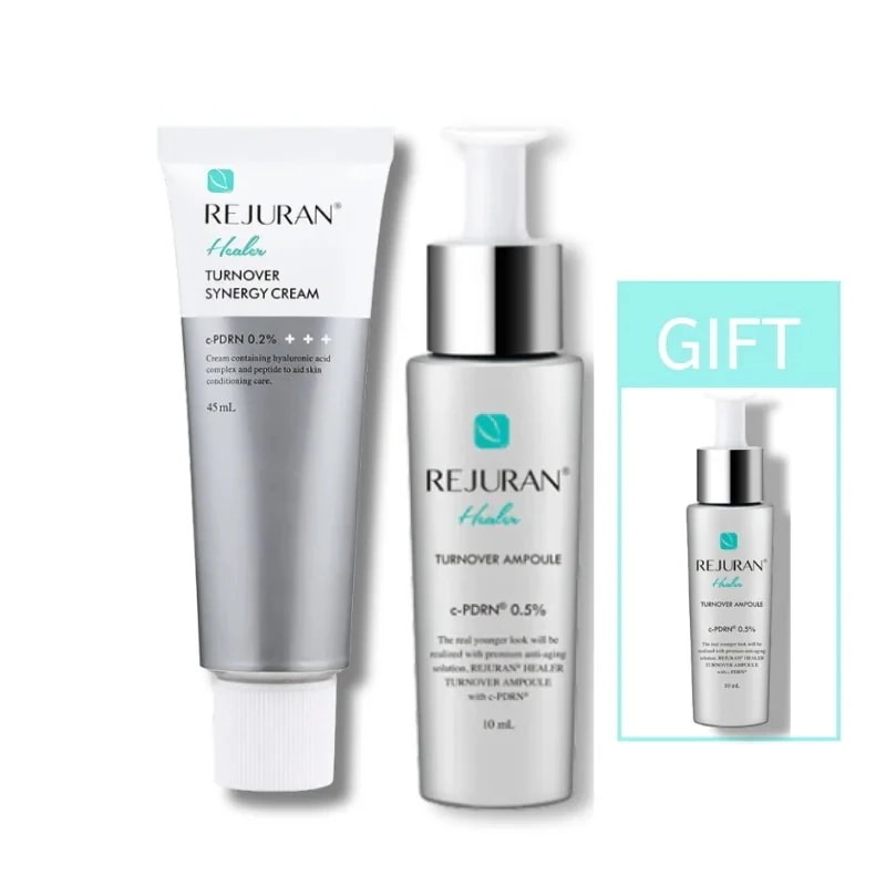 【シルバーセット】ターンオーバー シナジー クリーム 45ml+ターンオーバーアンプル10ml+10ml