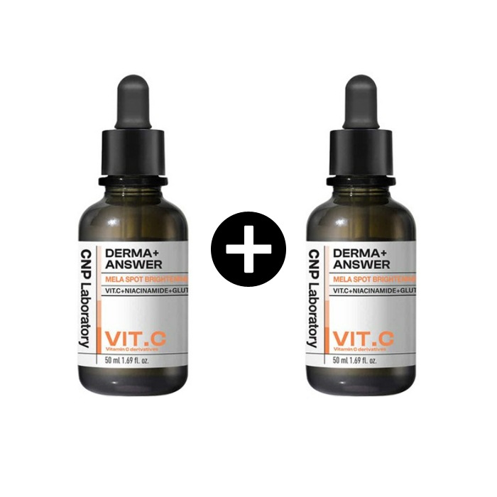 ダーマアンサー メラ スポット ブライトニング アンプル, 50ml+50ml