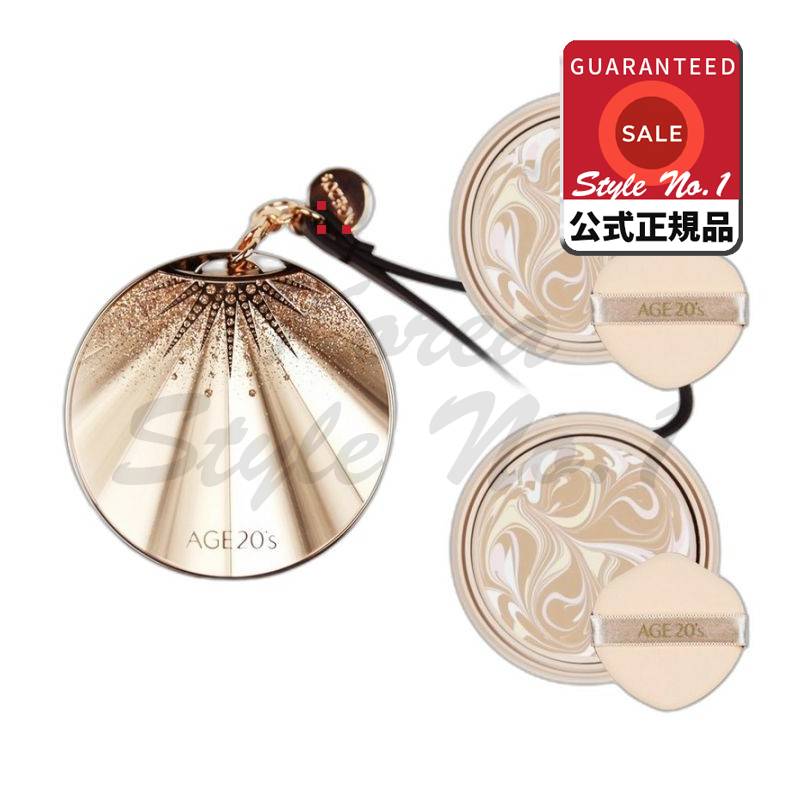 AGE20sエッセンスカバーファクトHGゴールド本品詰め替え2個HG 21号ゴールド本品詰め替え2個