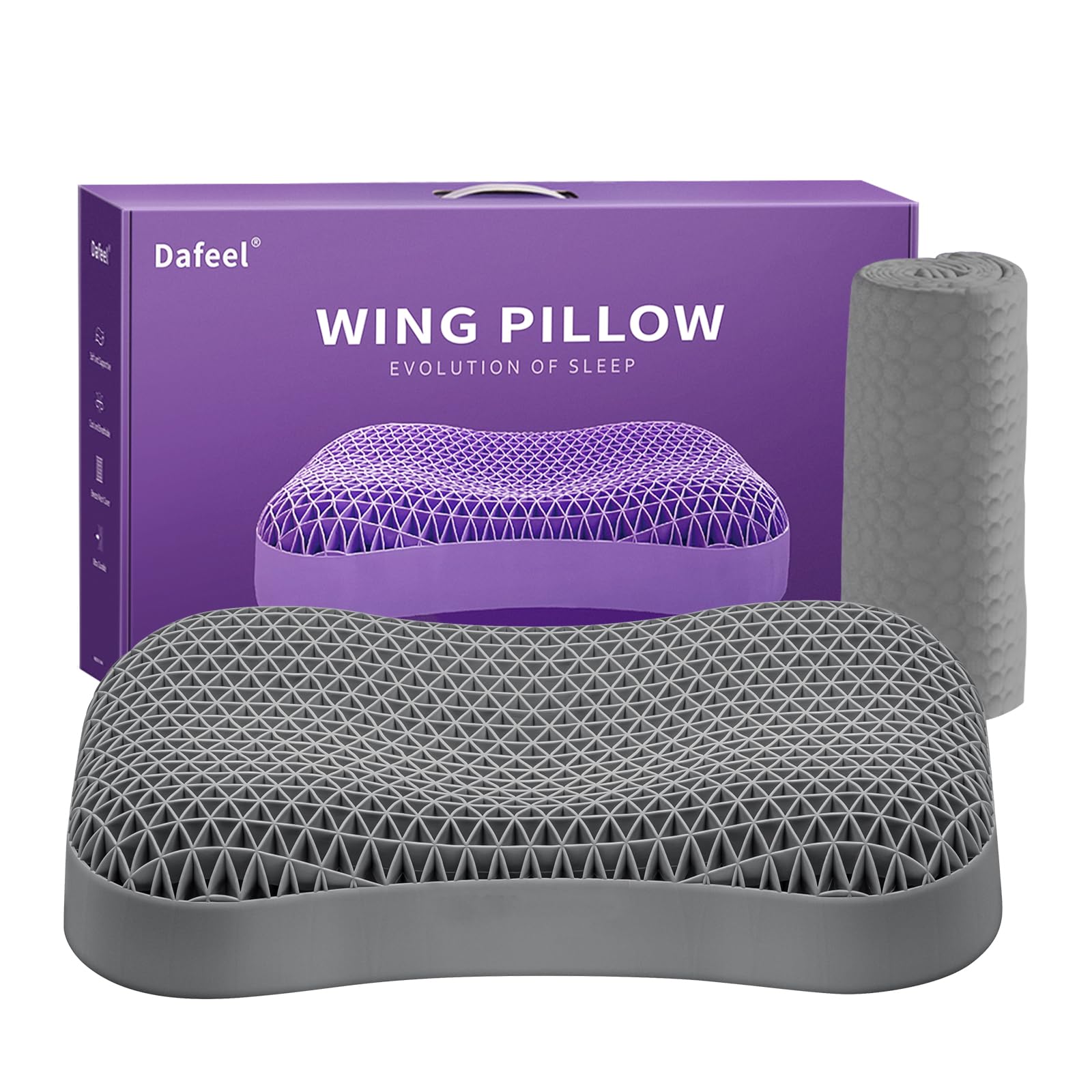 【Dafeel】枕首が痛くならない無重力ジェルピロー高さ調節（定価16480円） Amazon｜Dafeel 枕 まくら 首が痛くならない 無重力ジェルピロー