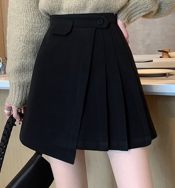 スカート デート モテアイテム タイトスカート ミニ丈 スリット ウール 可愛い きれいめ 上品 おしゃれ かっこいい 可愛い ラブリー キュート ガーリー クール モード系 セクシー