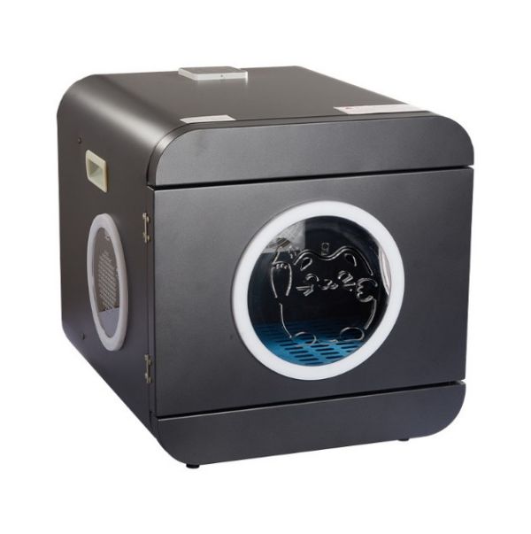 ペット 自動 ペット乾燥箱 超簡単 犬 猫 スッキリ 低騒音 速乾 急速乾燥ケース 静音 オールシーズン ハンズフリー ドライヤーボックス 日本規格 風速調整 ペット 乾燥機 ボックス ペット用ドライ