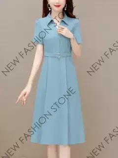 ワンピースレディース2024夏新作スカート-87