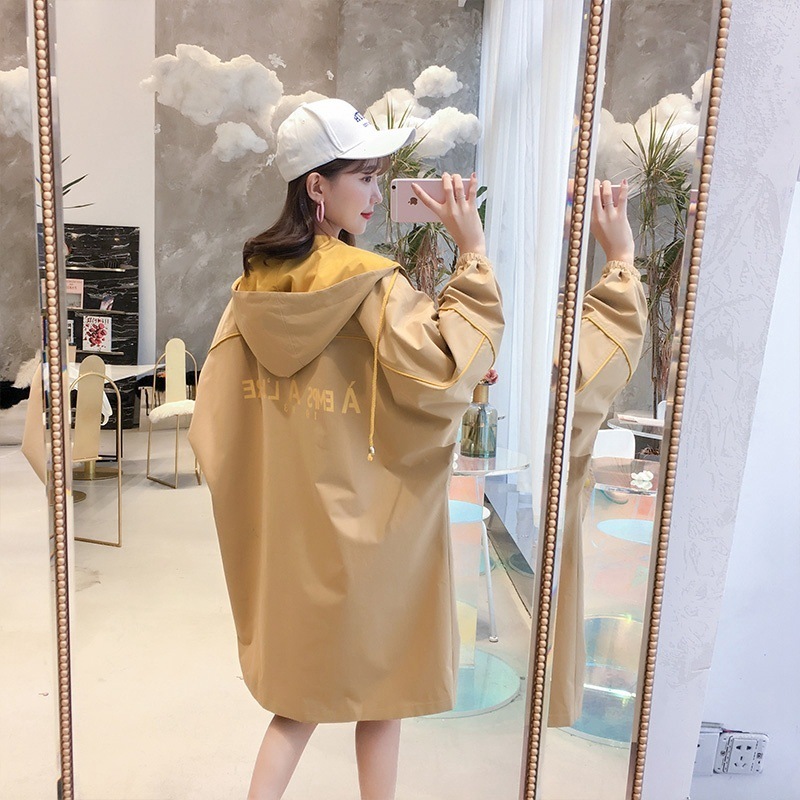 ベルベットと綿のウインドブレーカー 2025 新しいミドル丈コート女性のための韓国スタイルのルーズ学生コート春と秋のカーディガンウインドブレーカー 4,789円