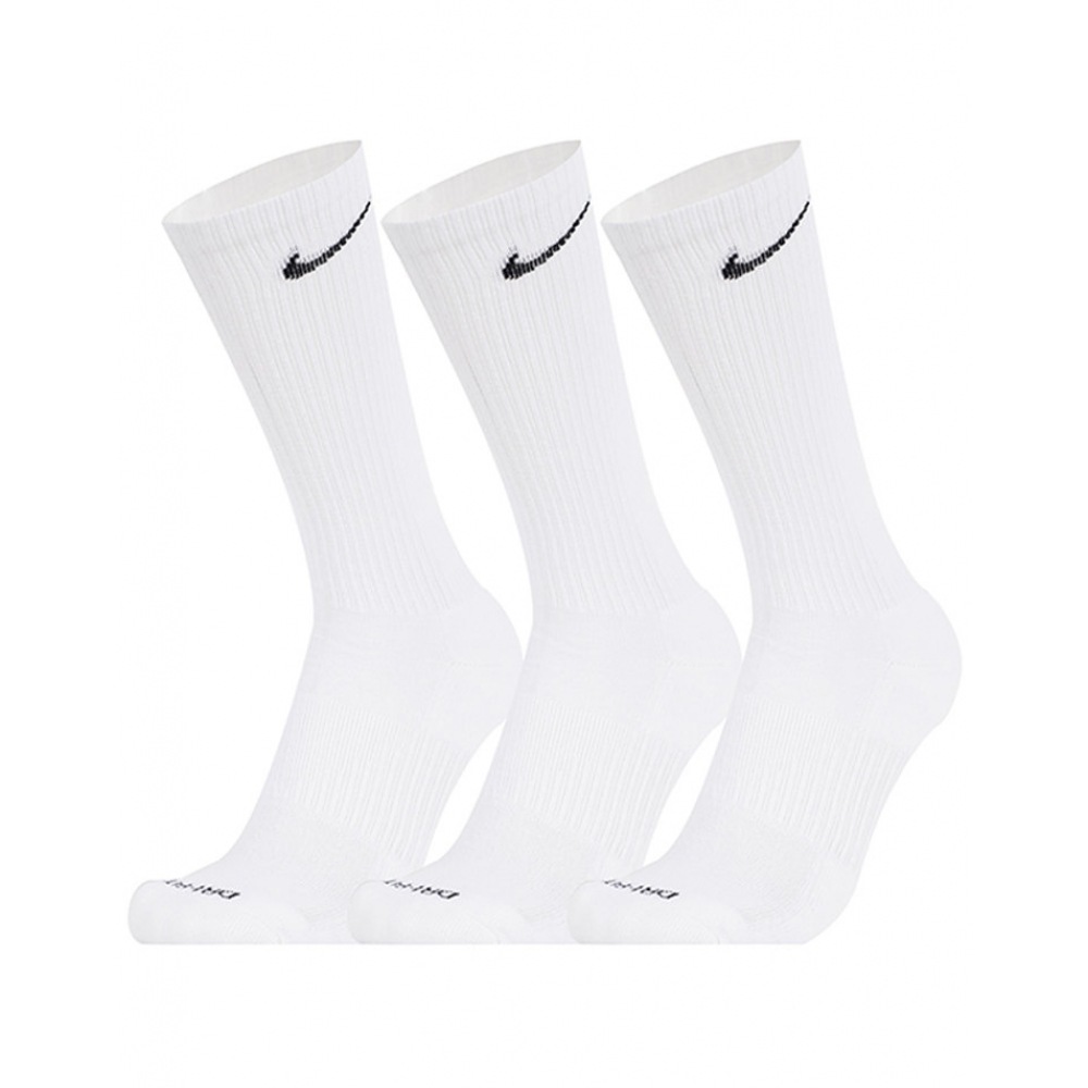 Nike スポーツソックスエブリデイプラスクッションクルーソックス 3 パック