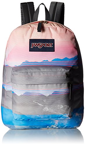ジャンスポーツJanSport High Stakes Backpack- Sale Colors (Multi Linear Skies) 並行輸入品