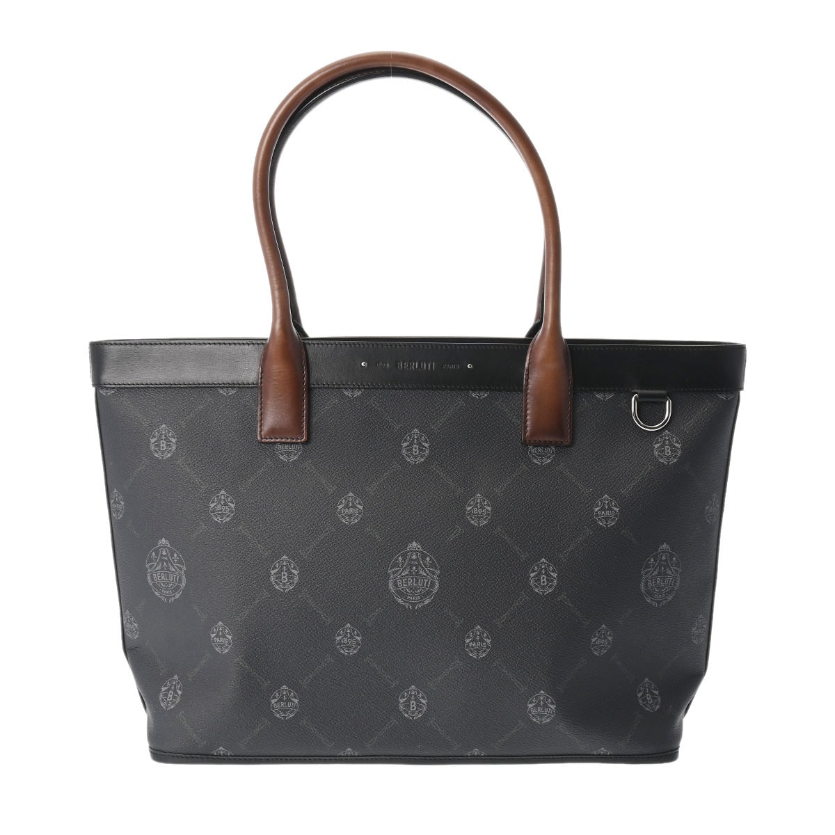 フォーエバー シグネチャートート 黒 - メンズ PVC/レザー トートバッグ Aランク 中古 銀蔵