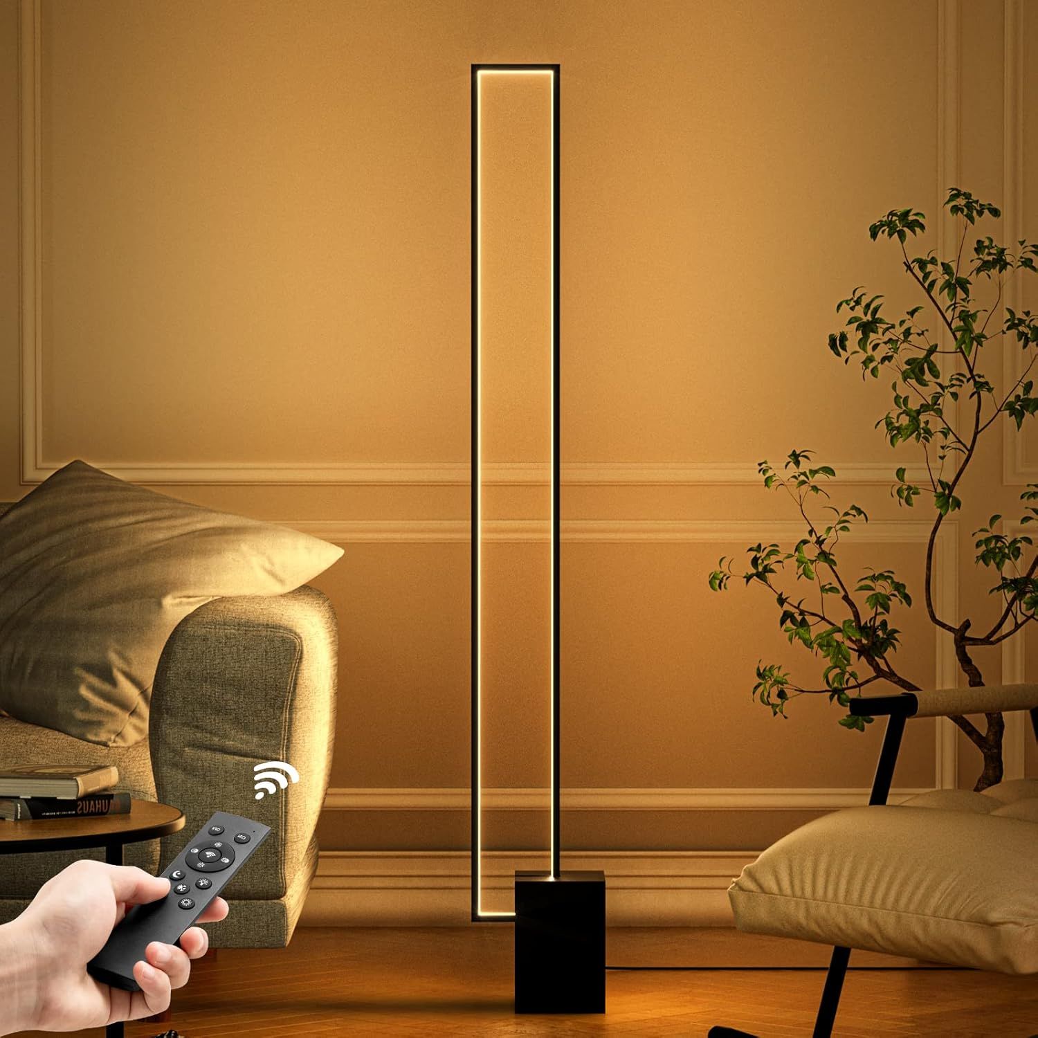 フロアライト led フロアランプ スタンドライト 無段階調光調色 三色切り替え リモコン付き 目に優しい 省エネルギー 間接照明 ledライト フロアスタンド ランプ 照明スタンド ルームライト 組