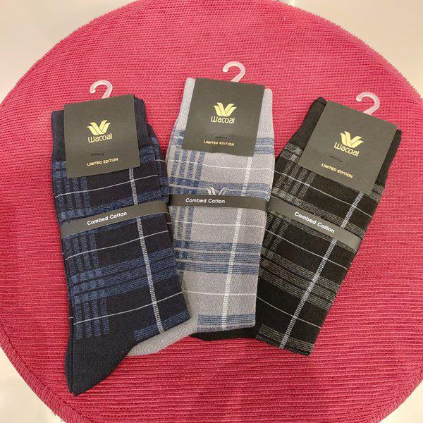 [釜山店] []男性高級綿フォーマルソックス3点セット(WSP2102) 4,900円