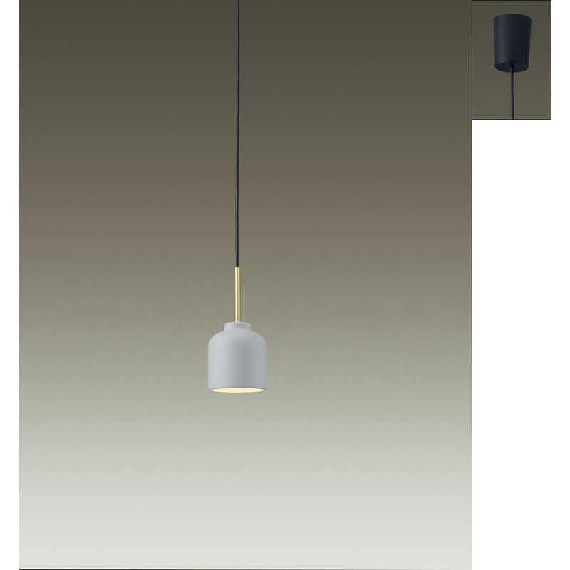 大光電機　LED照明 ペンダントライト 電球色 ペールグレー色サテン塗装　DXL-81486