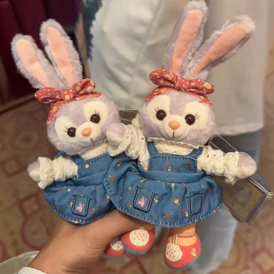 かわいいウサギステラリトルフォックスリナベルペンダントぬいぐるみバッグキーホルダースクールバッグアクセサリーレディース