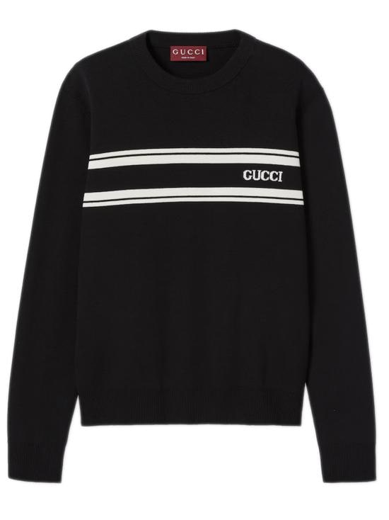 GUCCI Men Sweater 834313XKEZK 1070 Black