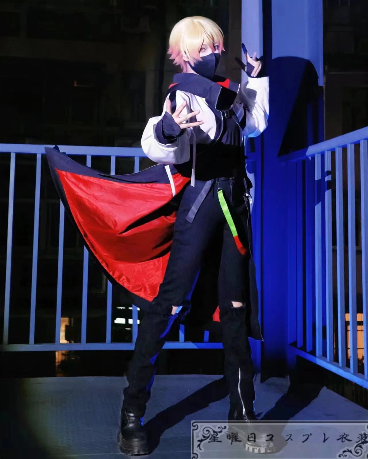 在庫品 プロジェクトセカイ カラフルステージ！feat プロセカ 漏れ聞こえる言葉 intruder:R 神代類　コスプレ衣装 コスチューム ハロウィン 装服 仮装