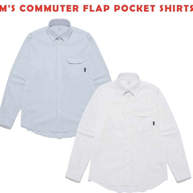 韓国正規品保証 関税負担なしNH8LR05A MS COMMUTER FLAP POCKET SHIRTSデイリー 基本 着装 男子 女子 人気 韓国 ファッション 男女共用 アウトドア 7,800円
