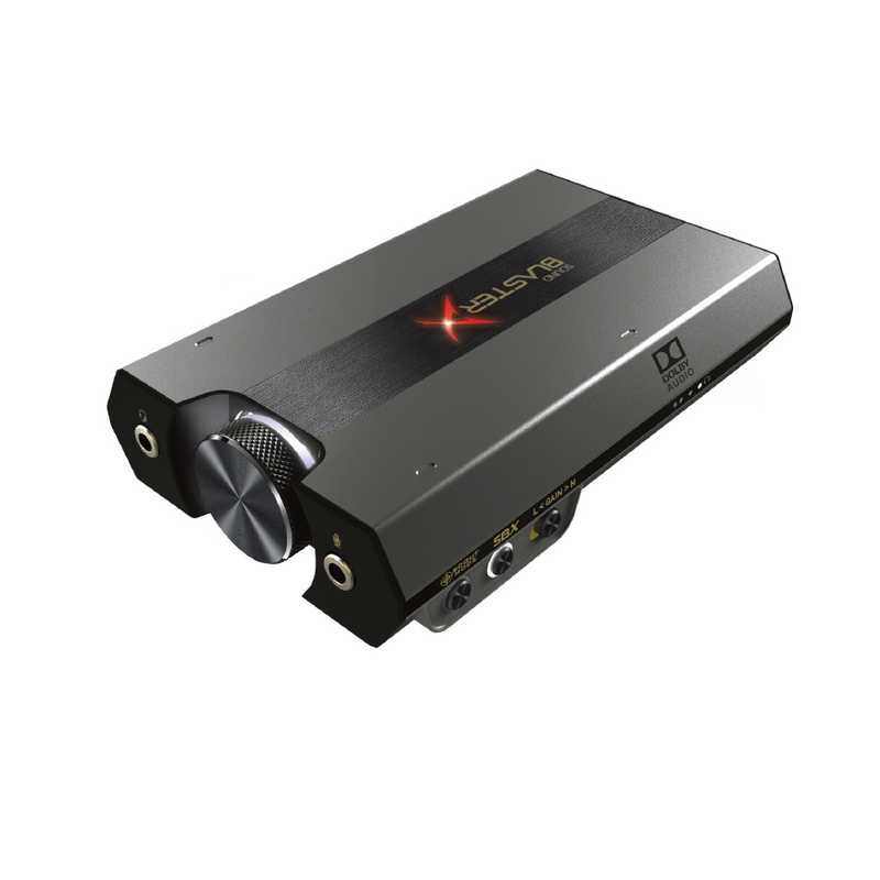 クリエイティブメディア　ゲーミングUSBオーディオインターフェース Sound BlasterX G6　SBX-G6 12,659円
