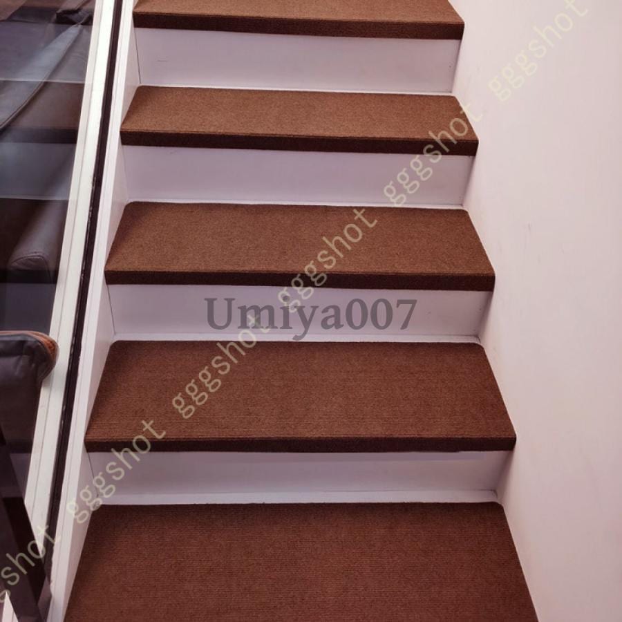 階段マット 折り曲げ 無地 防音 転倒防止 亜麻材質 踏み心地が優しい 足冷え防止 階段すべり止めマット 階段マット 階段滑り止め 階段すべり止めマット