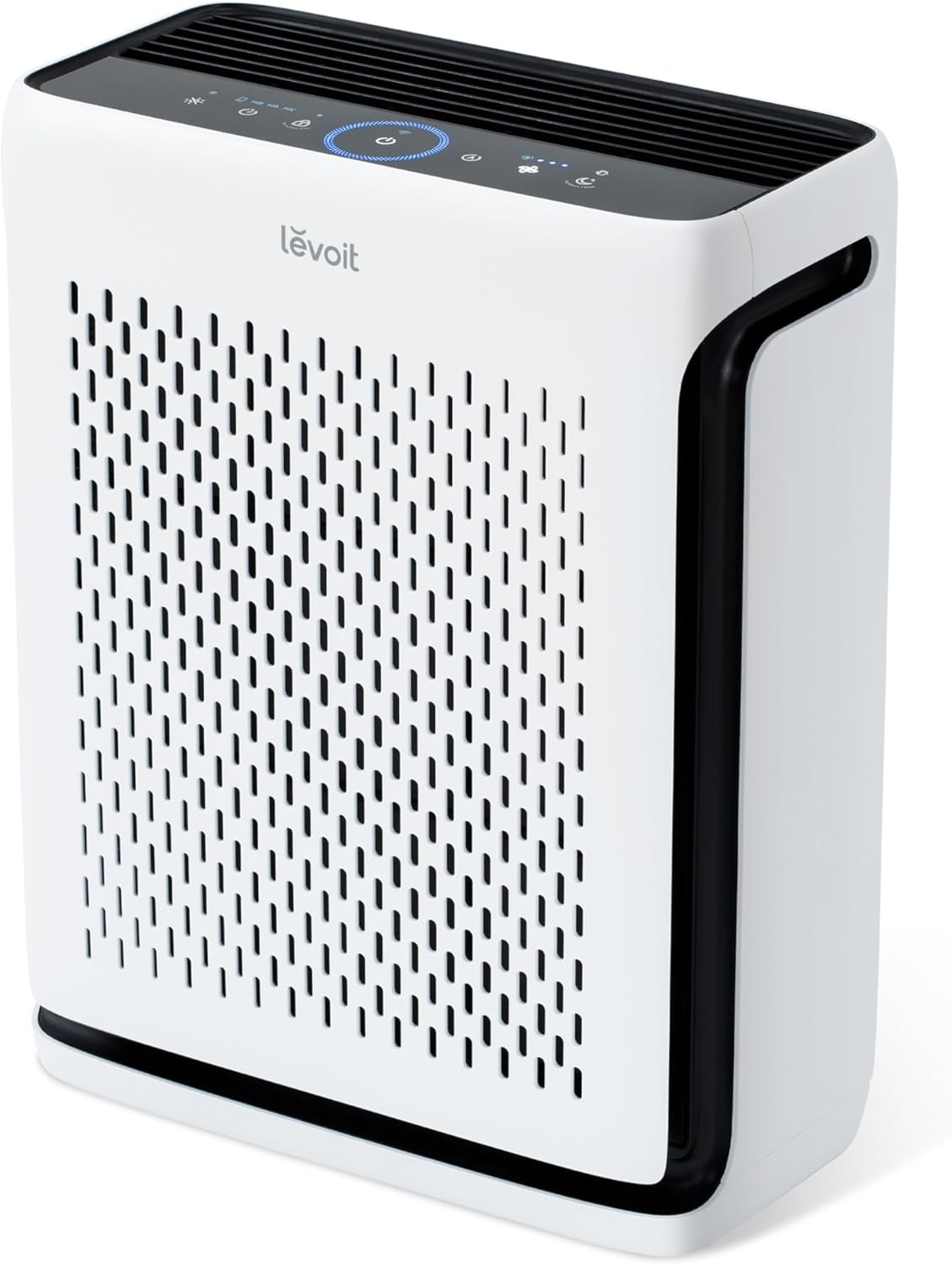 【節電対策】Levoit(レボイト) 空気清浄機 ハイグレード Vital 100S 21畳 脱臭強化 花粉対策 集じん ハウスダスト ホコリ・光センサー付き 小型 四面吸気口 静電HEPA ペットの