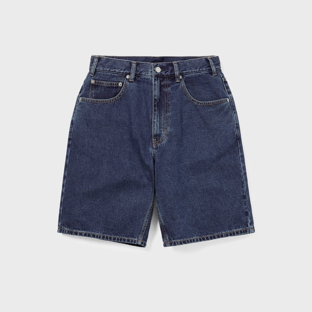 ディス・イズ・ネヴァー・ザットディスティンテッドデニムショートブルー