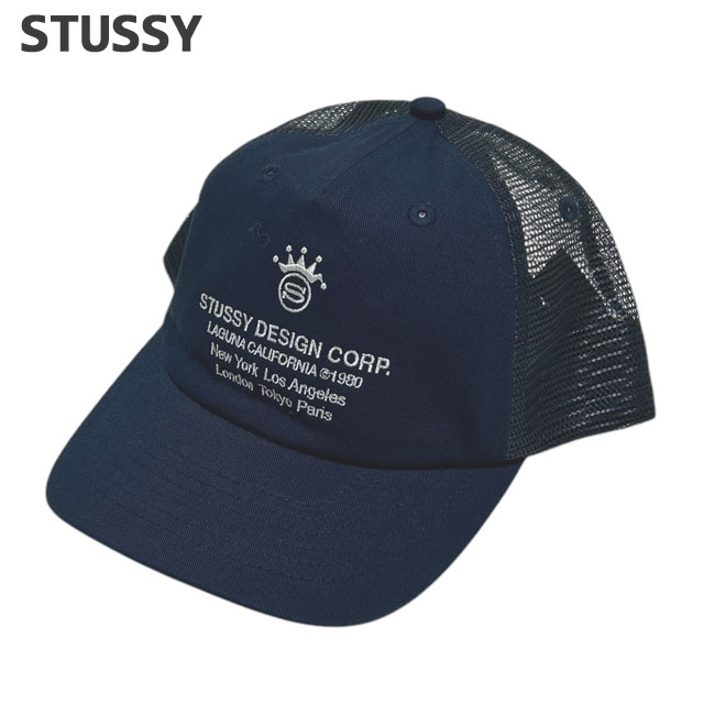 ステューシー STUSSY LP DESIGN CROP TRUCKER CAP キャップ スケート ストリート エイトボール ストックロゴ 265-001915-017
