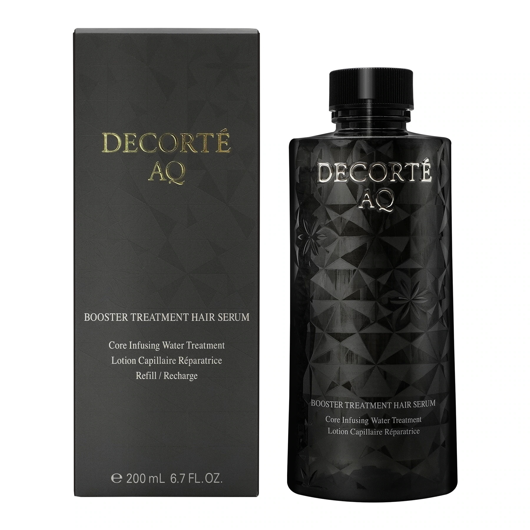 ヘア美容液 実物画像付き 国内正規品 　AQ ブースティング トリートメント ヘアセラム 付け替え ヘアトリートメント 200mL