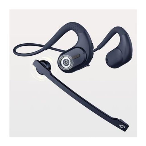 BLUETOOTHヘッドセット 【2025進級版業界新設計】 マイク脱着式 EARAKU(イアラク) MICCUFF G9 一体両用 通話用イヤホン ヘッドセット マイク付き 両耳 耳掛け 空気伝導